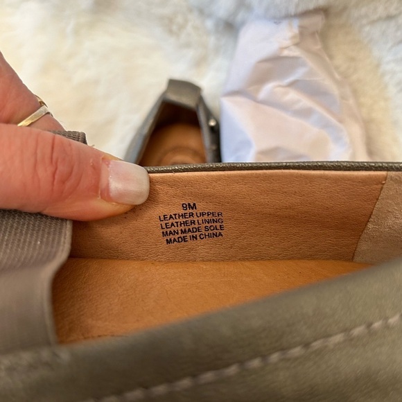 Nurture by Lamaze Pewter Gray Flats w/Slip-On Comfort & Versatile Style Sz-9M. C - Picture 9 of 9